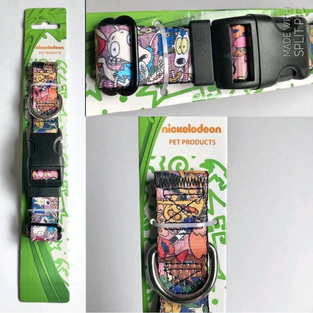 2/$20 NEW NICKELODEON Dog Pet Collar Adjustable SMALL 9” - 15” Neck Size
